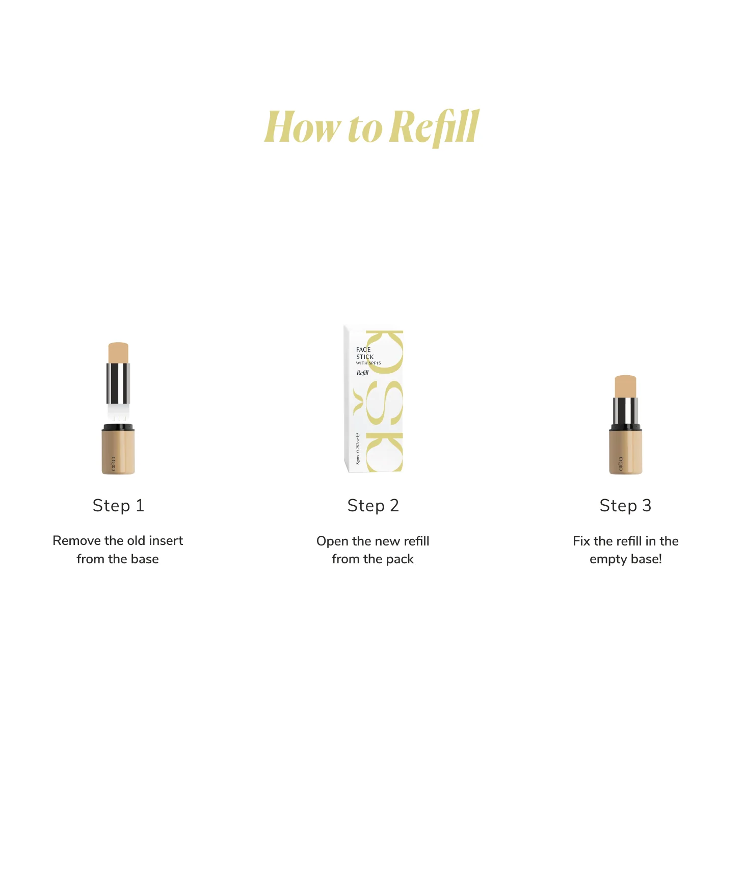 Face Stick with SPF 15 Refill - Image 34